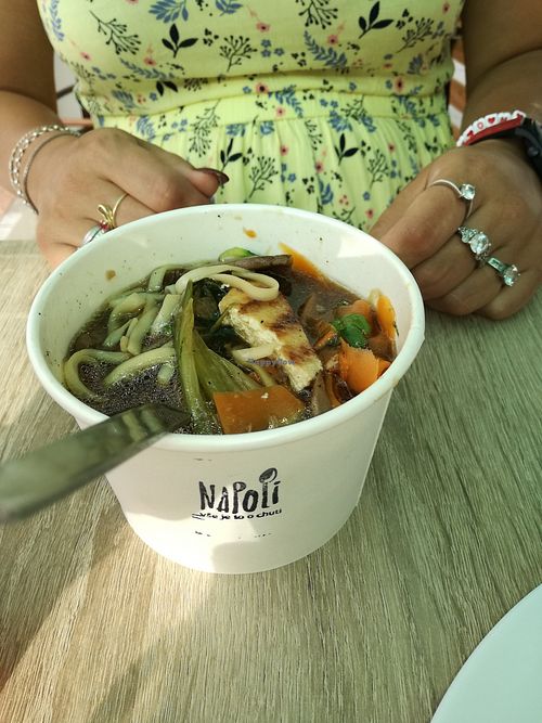 Miso soup at Napoli in Hodonin