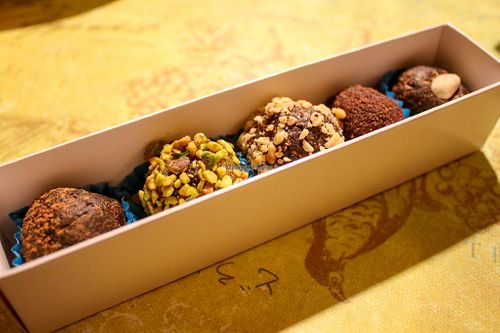 raw balls at Ćao Šećeru in Belgrade