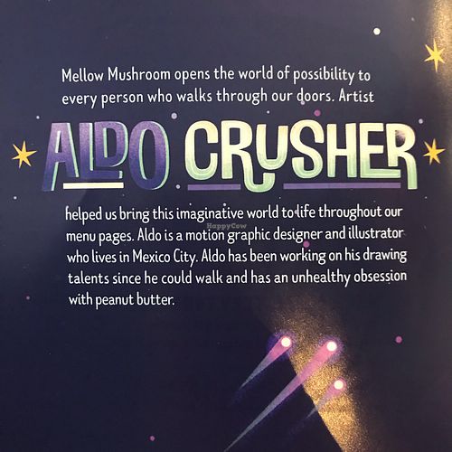 Artist & philosophy at Mellow Mushroom in Fort Myers