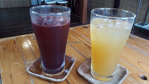 Enzyme drinks at Neo Shokudo in Chiang Mai
