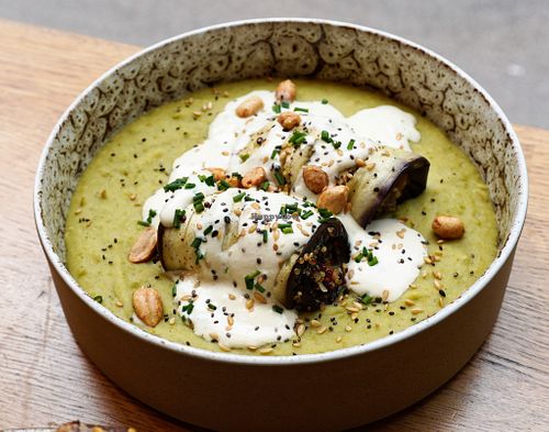 Today's plate: aubergine cannelloni at la petite graine in Limoges