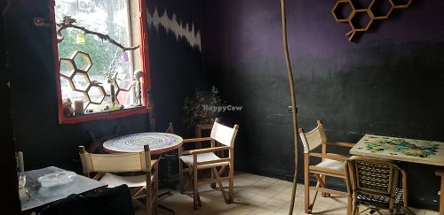 Inside at Rabbit Hole in Haifa