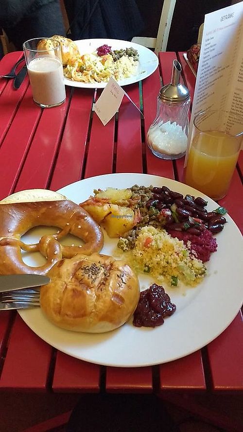 yummy brunch at Cafe Babel at Café Babel in Stuttgart