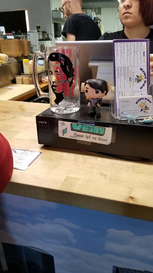 Vegan spoken here at King Bao in Orlando