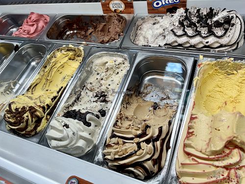 ice cream  at Wonder Waffel in Aachen