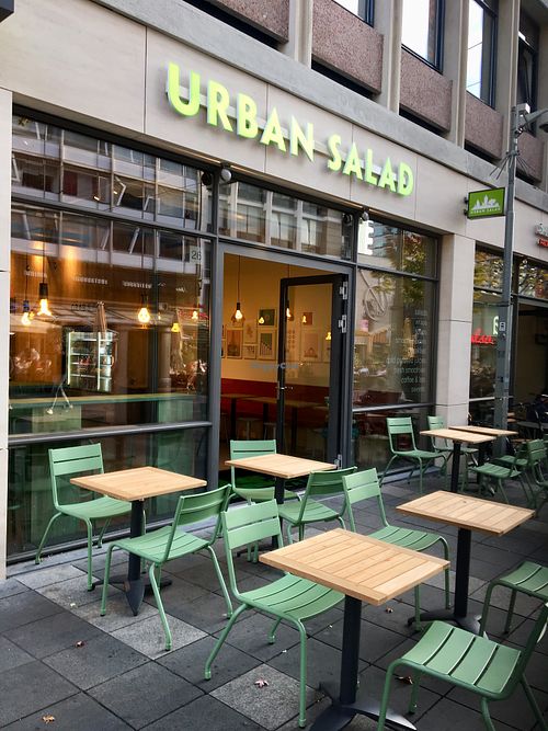 Front at Urban Salad in Rotterdam