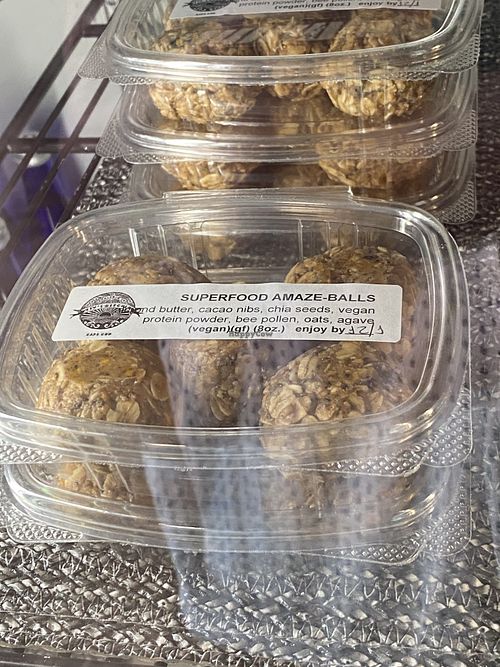 Superfood balls  at Viv's Kitchen in Orleans
