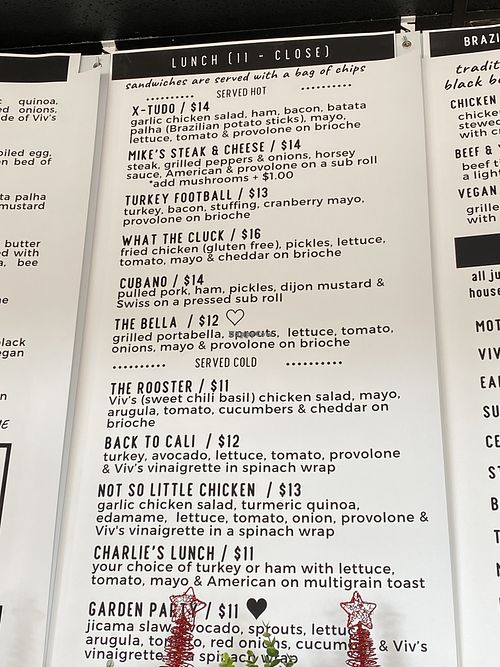 Lunch  at Viv's Kitchen in Orleans