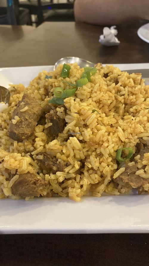 Veg meat Biryani  at Persian Palate - Mango Square in Cebu