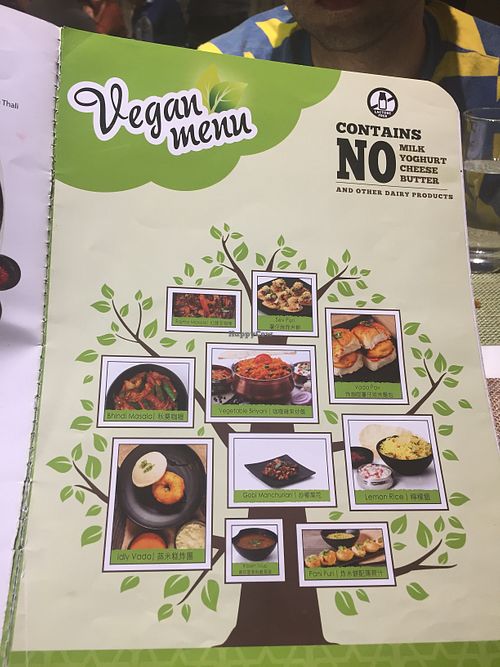 Beginning of vegan menu introduced in 2019 - there’s a huge choice of 100+ items  at Woodlands (Tsim Sha Tsui) in Kowloon