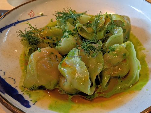 Squash dumplings at Datsun in Ottawa