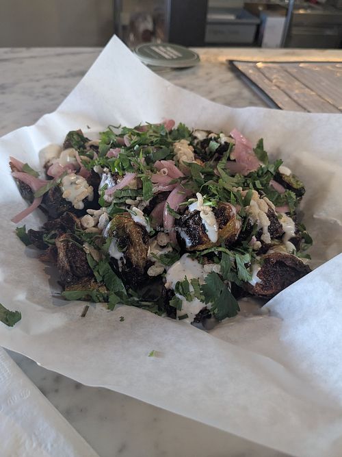 Crispy brussel sprouts at Modern Times Far West Lounge in Encinitas