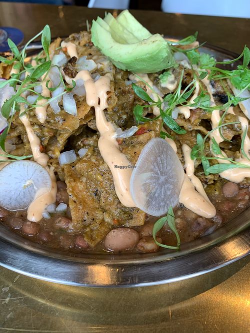 Chilaquiles at Modern Times Far West Lounge in Encinitas