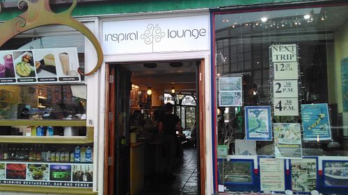 Outside restaurant. at InSpiral Lounge in North West London