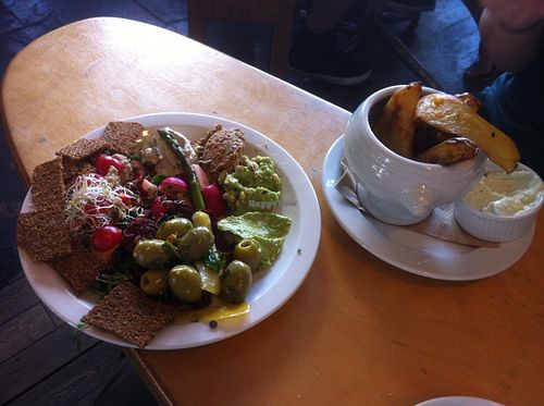 Raw platter at InSpiral Lounge in North West London