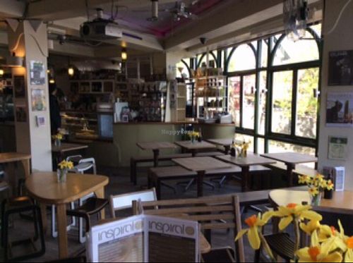 very nice but very could inside. at InSpiral Lounge in North West London