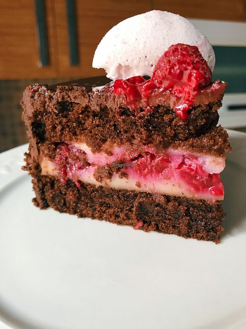Chocolate Cake at Sheraton Gourmet in Istanbul