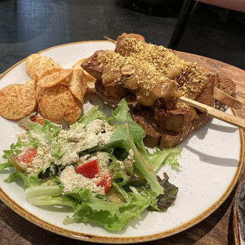 Satey of Jack fruit, Loving it at Sync-Ok in Deventer