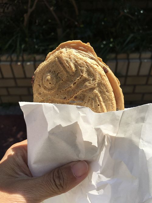 Vegan taiyaki  at Hakata Hiiragi Taiyaki in Fukuoka