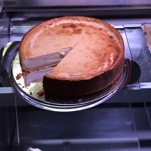 Gluten-free cheese cake at V-Bandits in Ludwigsburg