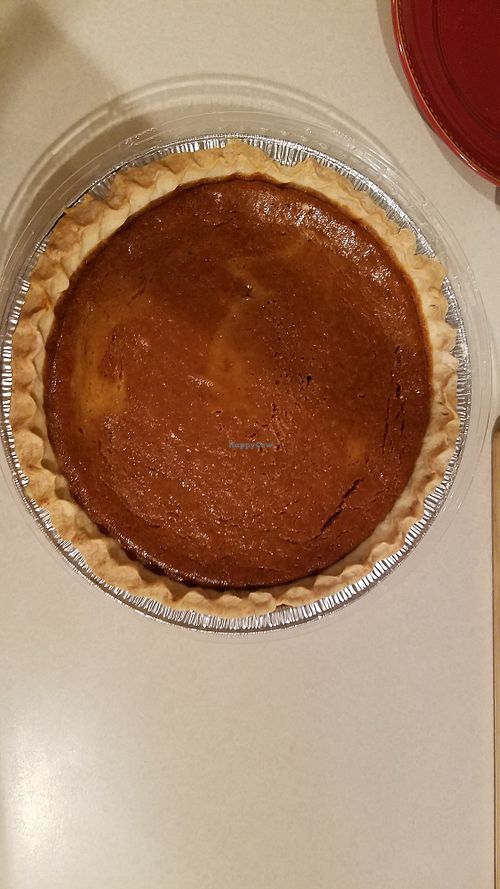 Vegan pumpkin pie at Catherine's Cupcakery in Yuma