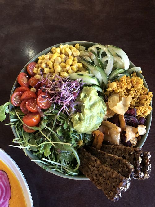 Vegan Bowl  at La Fabrica in Girona