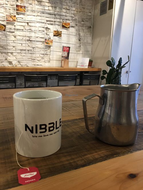 Matcha tea  at Nibble in Girona