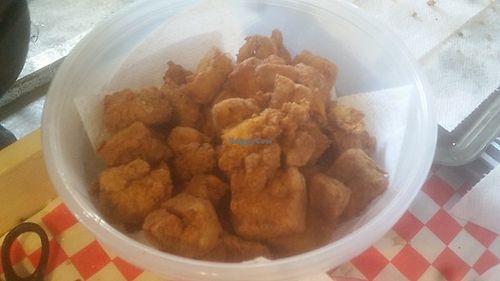 fried chicken friday Tofu taste just  like the Colonel 's at ZWild Vegans in York