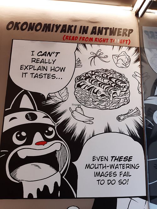 Poster at Okoz in Antwerpen