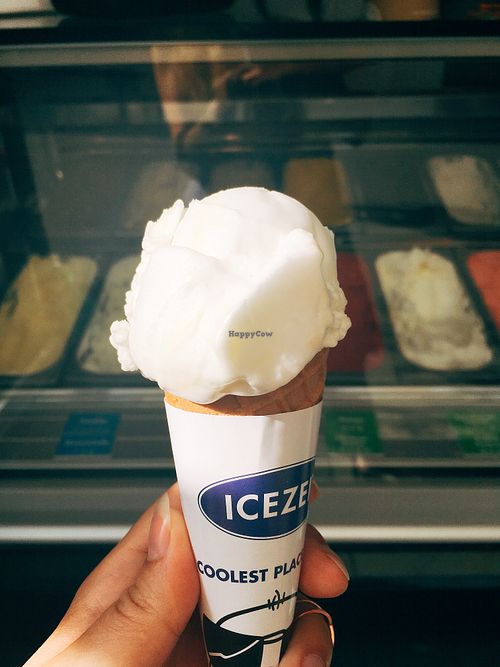 yummy coconut-pineapple  at Icezeit in Salzburg