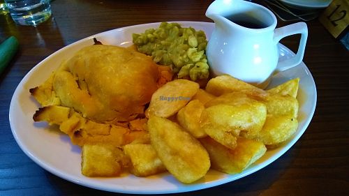 Bombay potato pie at The Green Man in Preston