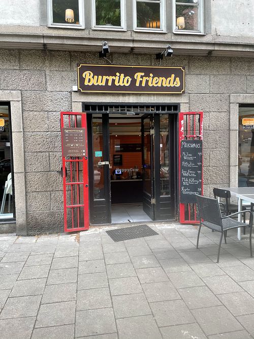 Entrance :) at Burrito Friends in Malmo