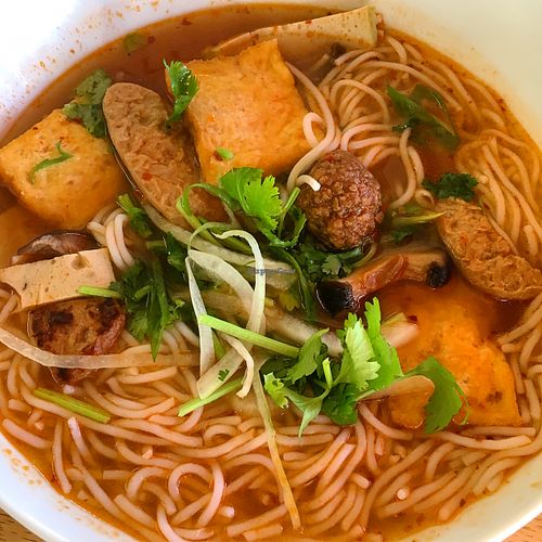 Bun bo at VG Wok in Helsinki