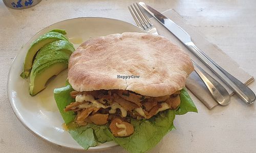 Vegan Pita Kebab at Maison Nomade in Paris