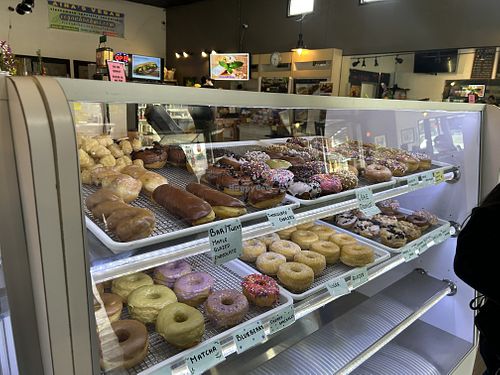 Other donut case   at Vegan Bistro in San Jose