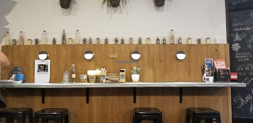 Inside at Beanuts - Pop Up in London