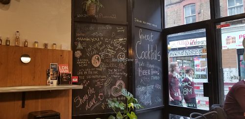 Inside at Beanuts - Pop Up in London