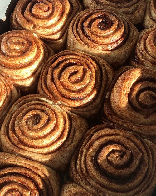 Vegan and nut-free buns at Flourgirl Baking in Vancouver