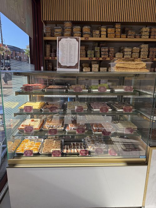   at Pradips Restaurant and Sweet Mart in North West London