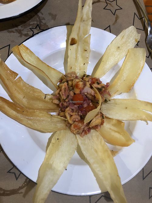 Ceviche seems Banana da Terra- Excellent!  at Cafe do Alto in Rio De Janeiro