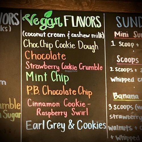 One flavor better than the other! at Scoops in La Jolla