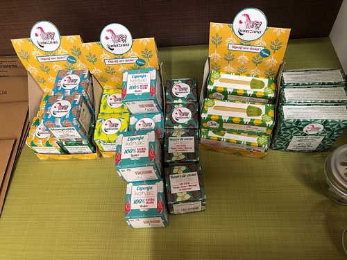 Zero waste vegan hygiene products  at Mundo Verde in Pontevedra