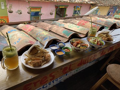   at Namaste Vegan Food in Guatape