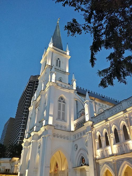 Inside Chijmes at Privé - Chijmes in Central Singapore