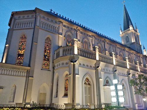 Inside Chijmes at Privé - Chijmes in Central Singapore
