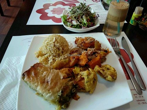 Menu of the day at Vegehop at Vegehop in Zagreb