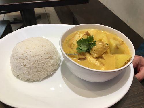 Yellow curry  at Thai Basil  in Vancouver