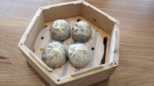 Mushroom xiaolongbao simply amazing at Wuway Natural Food in Fuzhou
