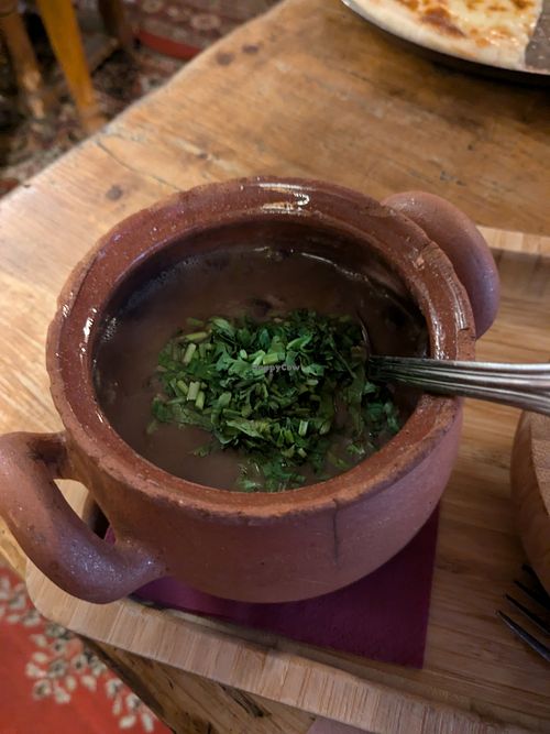 Beans at Gruzie in Prague