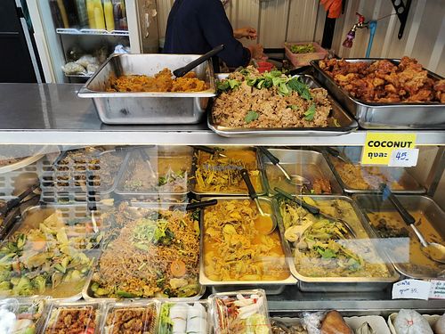 Buffet at Bamboo Garden Healthy Vegetarian Foods - บ้านสวนไผ่สุขภาพ อาหารมังสวิรัติ in Bangkok